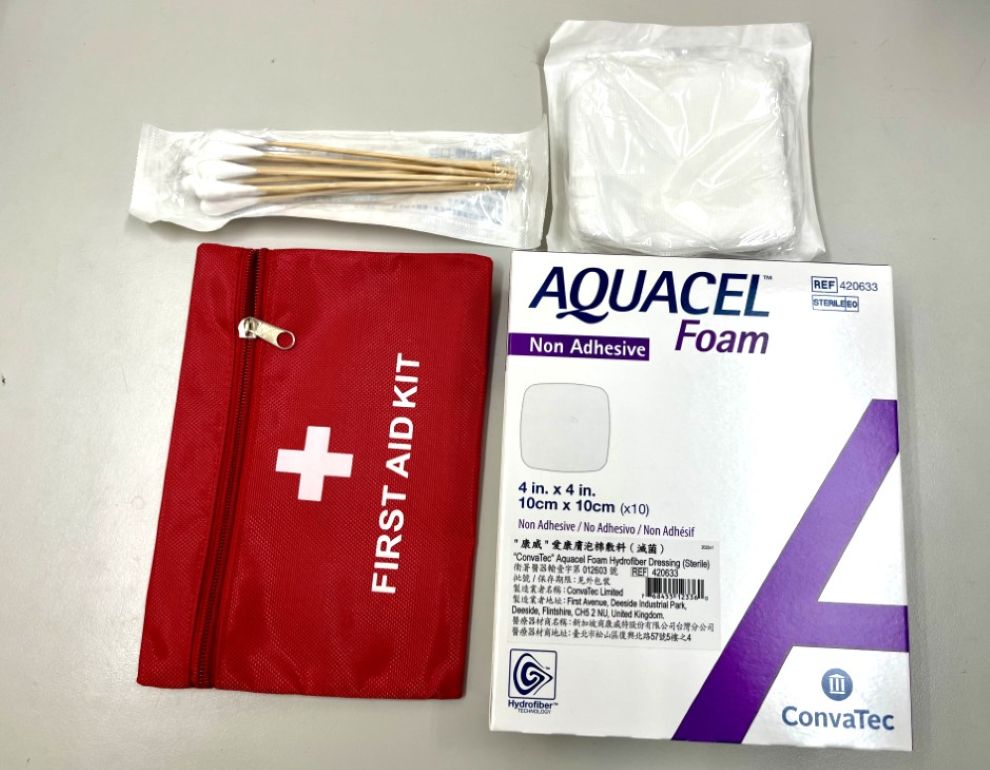 【褥瘡/壓瘡/潰瘍】康威愛康膚泡棉敷料(非自黏性) Aquacel Foam 10x10cm/17.5x17.5cm